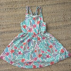 Floral Kids Dress - Multicolor